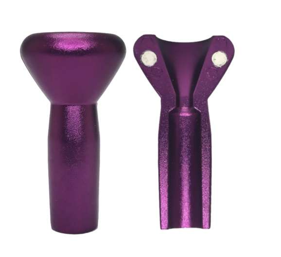 Glass Bong Accessories: Magnetic Metal Slip Clutch, 14mm (Assorted) (BNGC16)