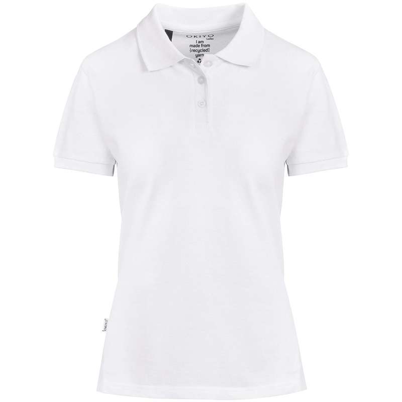 Okiyo Tenyo Recycled Golf Shirt - Ladies - white (OK-260)
