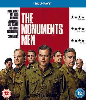 Monuments Men, The (Matt Damon, George Clooney) (Blu-Ray)