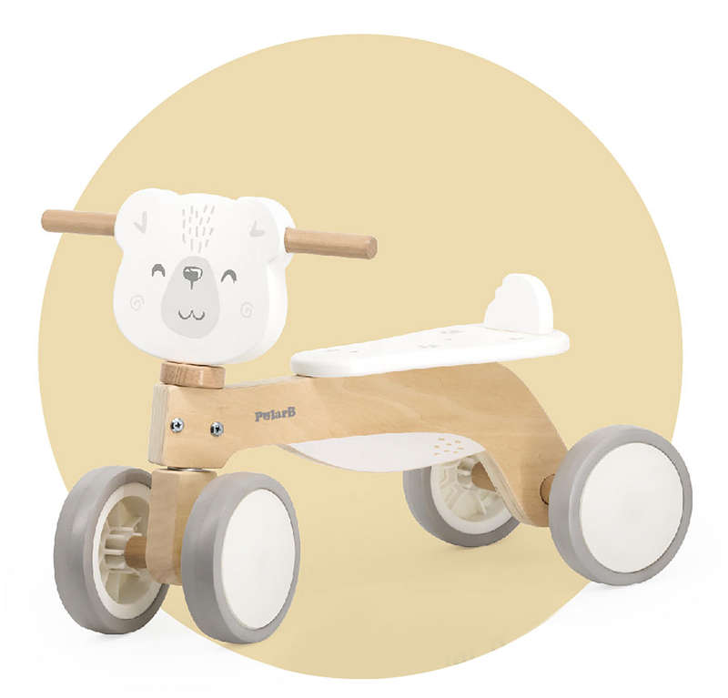 PolarB Wooden Trike - Polar Bear (RGS44239)