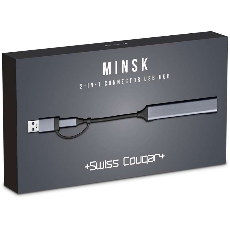 Swiss Cougar Minsk 2-n-1 Connector USB Hub (SC-472)