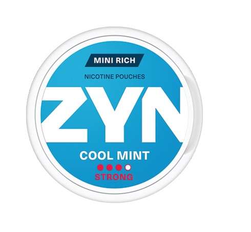 Zyn Snus: Mini Rich Nicotine Pouches - Cool Mint Strong