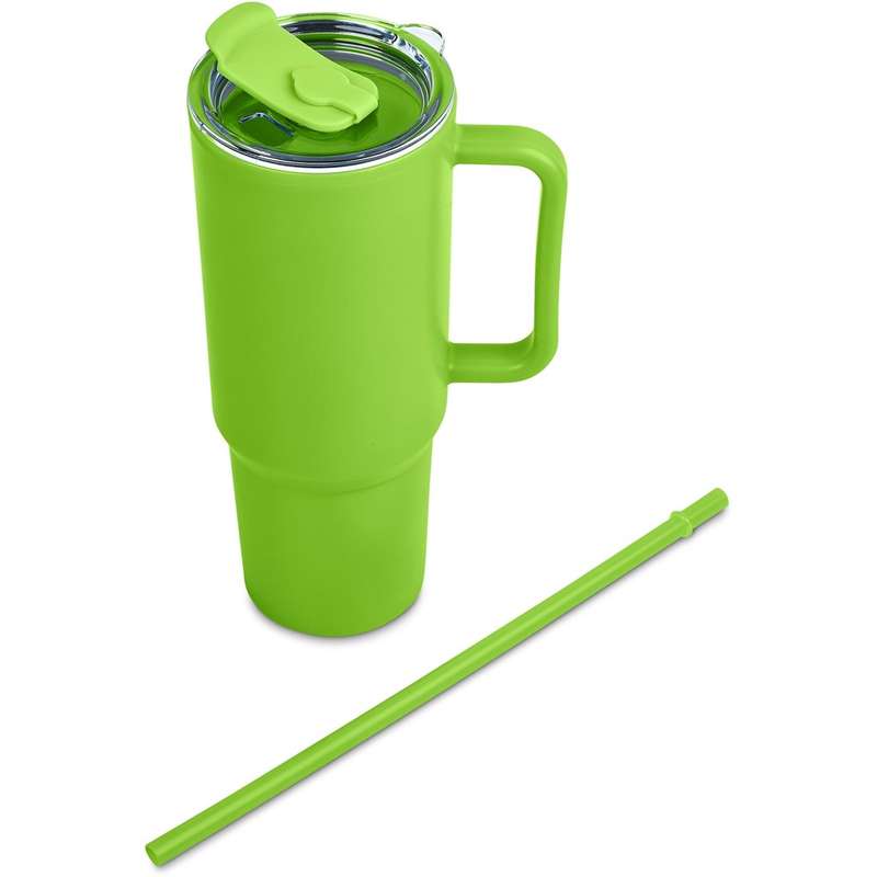 Altitude Texas Plastic Double-Wall Mug,1.2 Litre - lime (AL-269)
