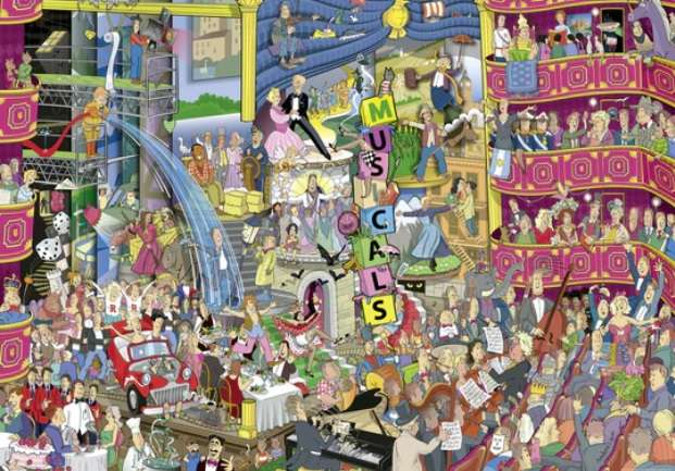 Best of Musicals (1000 Piece Puzzle)