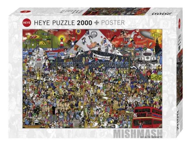 British Music History (2000 Piece Puzzle)