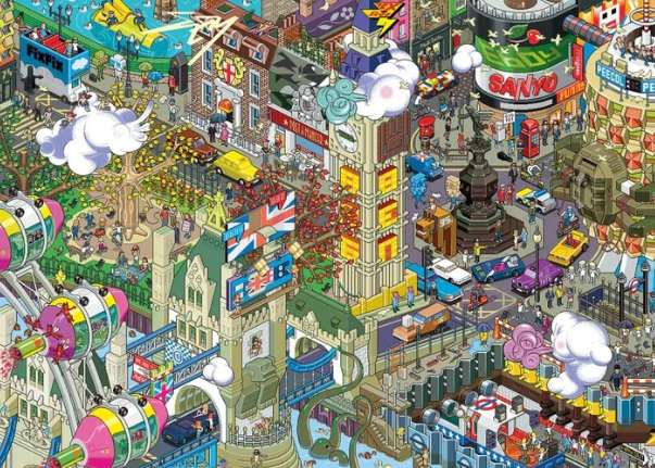 London Quest (1000 Piece Puzzle)