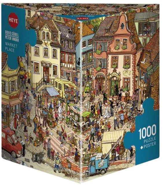 Market Place (1000 Piece Puzzle)