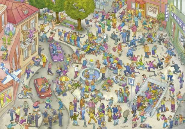Mobile Zombies (1000 Piece Puzzle)