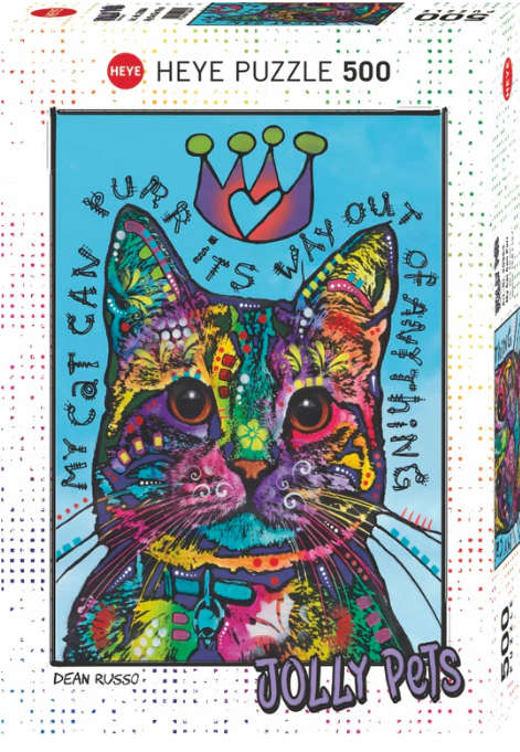 My Cat Can Purr (500 Piece Puzzle)