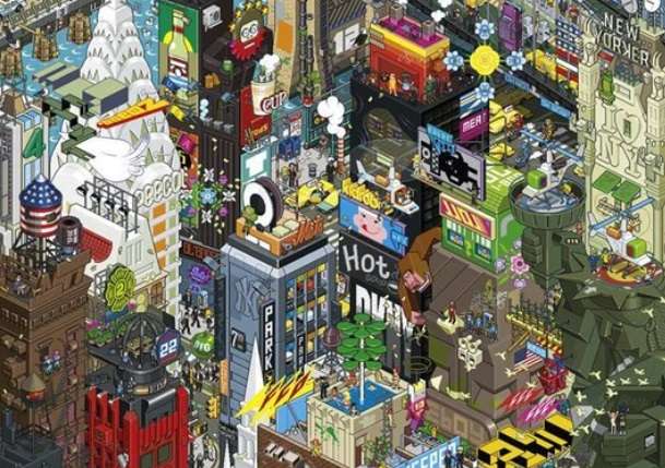 New York Quest (1000 Piece Puzzle)
