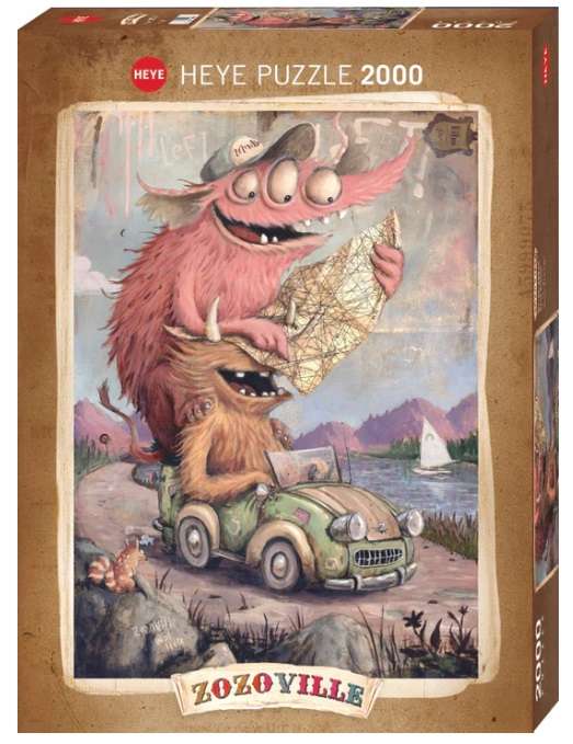 Road Trippin (2000 Piece Puzzle)
