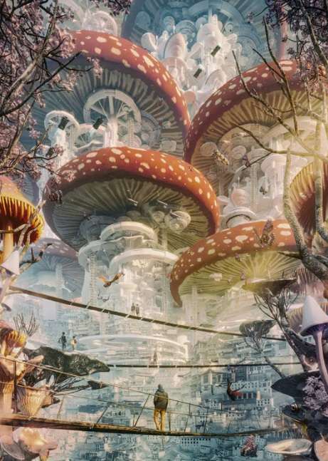 Shroomland (1000 Piece Puzzle)
