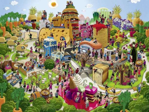 Sugar Hills (1500 Piece Puzzle)