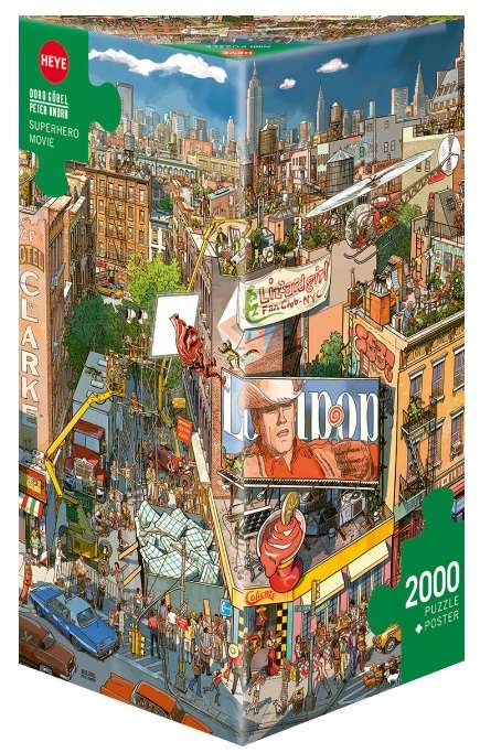 Superhero Movie (2000 Piece Puzzle)