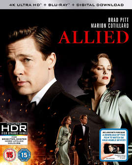 Allied (Brad Pitt) (4K Ultra HD+Blu Ray)