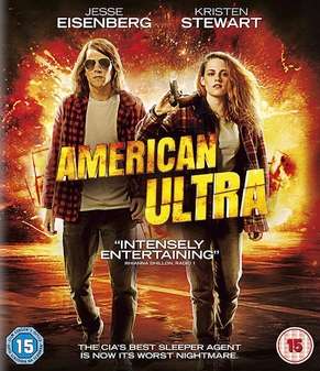 American Ultra (Kristen Stewart, Bill Pullman, John Leguizamo) (Blu-Ray)