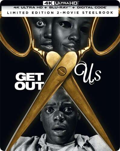 Get Out/Us (4K Ultra HD+Blu-Ray Steelbook) - Limited Edition