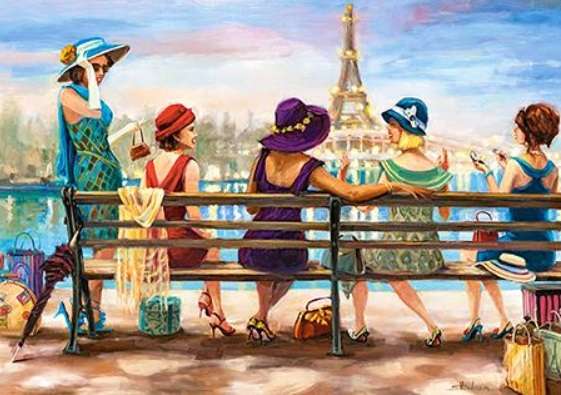 Girls Day Out (1000 Piece Puzzle)