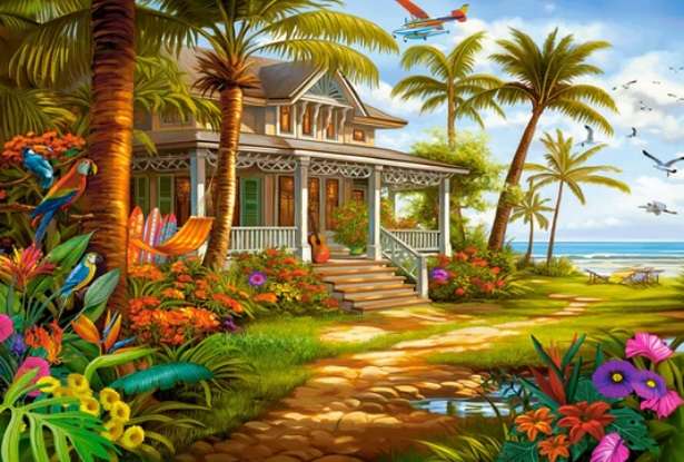 Palm House (1500 Piece Puzzle)