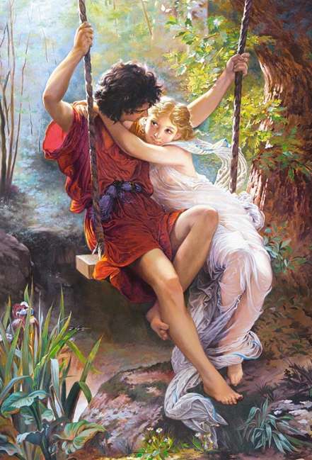 Springtime, Pierre-Auguste Cot (1000 Piece Puzzle)