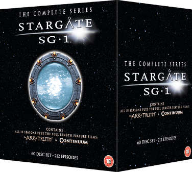 Stargate SG-1 - Season 1-10 and The Ark of Truth/Continuum - Complete Collection (DVD)