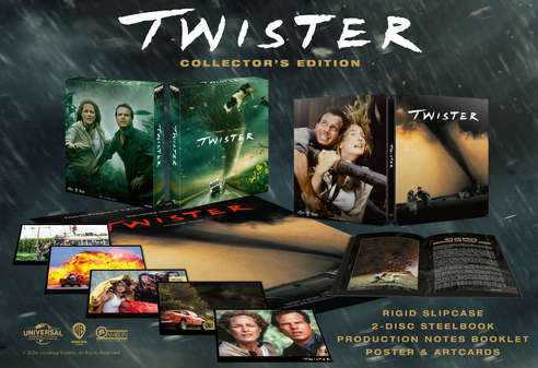 Twister (Helen Hunt, Bill Paxton) (4K Ultra HD+Blu-Ray Steelbook) - Ultimate Collectors Limited E...