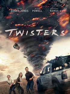Twisters (Glen Powell, Daisy Edgar-Jones) (DVD)