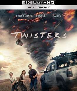 Twisters (Glen Powell, Daisy Edgar-Jones) (4K Ultra HD)