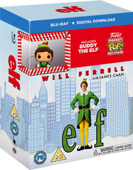 Elf (Will Ferrell) (Blu-Ray+Funko Pop Keyring Giftset)
