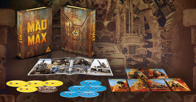 Mad Max 1-5 (4K Ultra HD+Blu-Ray) - Limited Petrol Can Edition