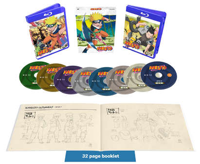 Naruto - Set 1: Episodes 1-55 (Blu-Ray) - Limited Collectors Edition