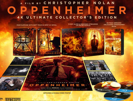 Oppenheimer (4K Ultra HD+Blu-Ray Steelbook) - Ultimate Collectors Edition