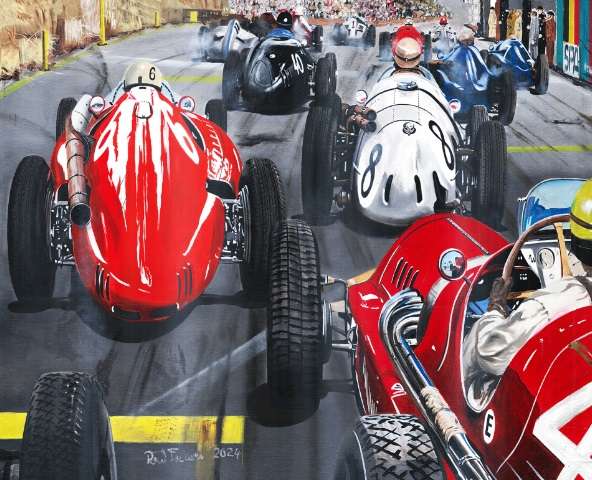 Vintage Race (1500 Piece Puzzle)