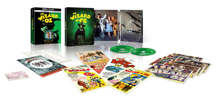 Wizard Of Oz, The (4K Ultra HD+Blu-Ray Steelbook) - Limited Theatre Edition