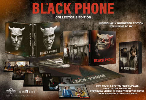 Black Phone (Ethan Hawke) (4K Ultra HD+Blu-Ray) - Limited Collectors Edition