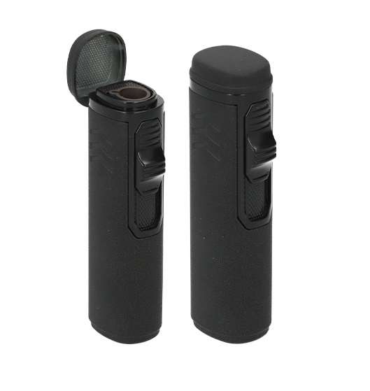 Eurojet Lighter - Single Jet Flame Black (LIGH085)