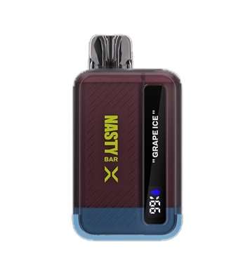 Nasty Rechargeable Bar - X-NIC 9000 - Grape Ice (NSTXA14)