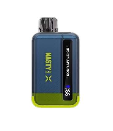 Nasty Rechargeable Bar - X-NIC 9000 - Sour Apple Ice (NSTXA13)