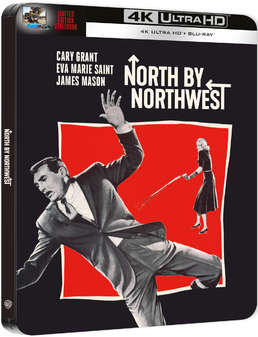 North By Northwest (4K Ultra HD+Blu-Ray Steelbook) - Limited Edition