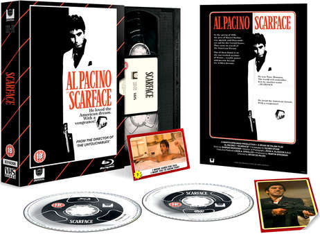 Scarface (Al Pacino) (Blu-Ray+DVD+VHS) - Limited Edition