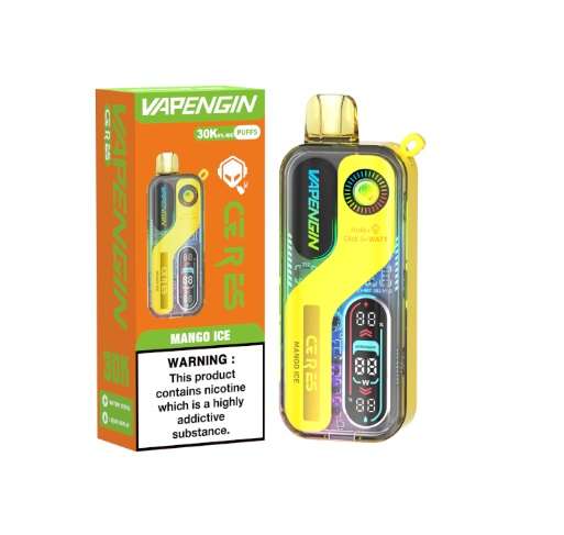 Vapengin Ceres Rechargeable Bar - 30000, 50mg - Mango Ice (VPENC04)