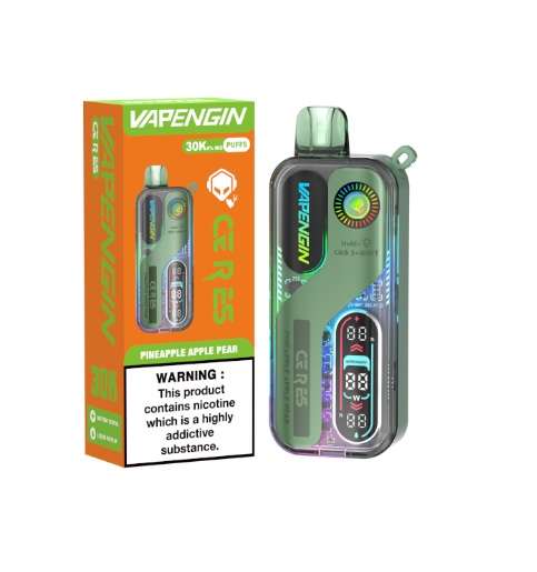 Vapengin Ceres Rechargeable Bar - 30000, 50mg - Pineapple Apple Pear (VPENC06)