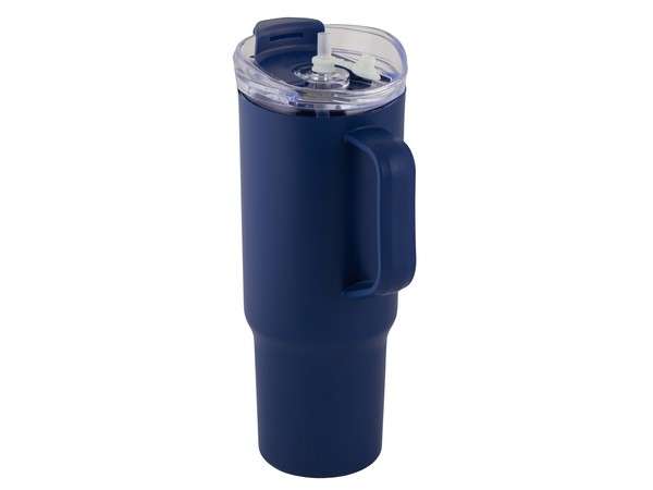 1200ml Sip-and-Go Plastic Tumbler - navy (P2724E)