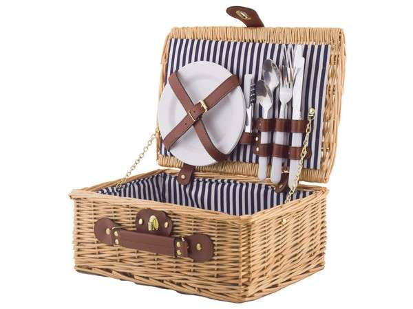 2-Person Rattan Picnic Basket (P2705N)