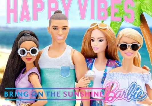 Barbie Happy Vibes (80 Piece Puzzle) (RGS430)