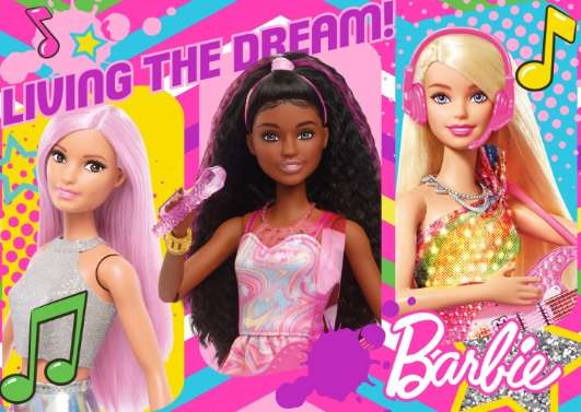 Barbie Living the Dream (24 Piece Puzzle) (RGS427)