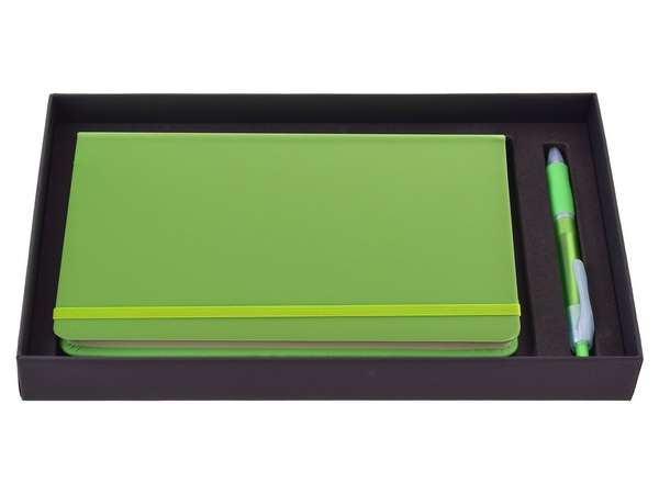 Flexi Notebook and Neo Pen Set - lime (ST331SetL)