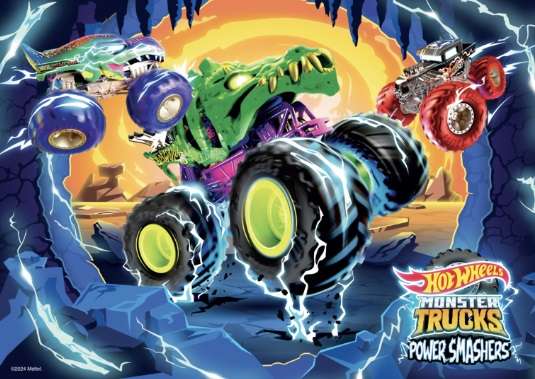 Hot Wheels Power Smashers (50 Piece Puzzle) (RGS435)