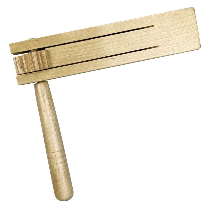 Matraca Rattle (Ratchet Rattle) - Natural Wood (RGS24209)