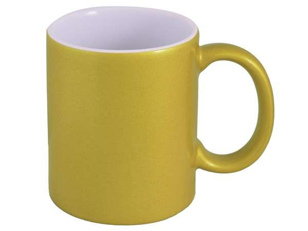 Metallic Coffee Mug - glitter-gold (P2429Gc)